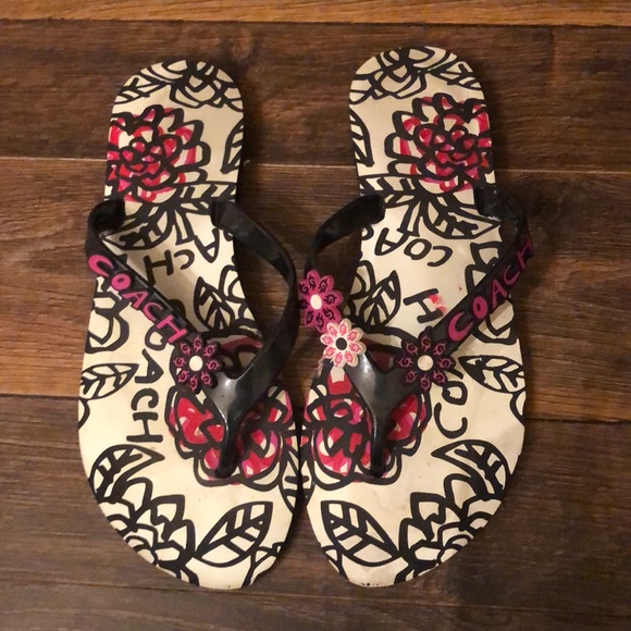 Coach Shoes - Coach Flip Flops Coach Shoes - Coach Flip Flops